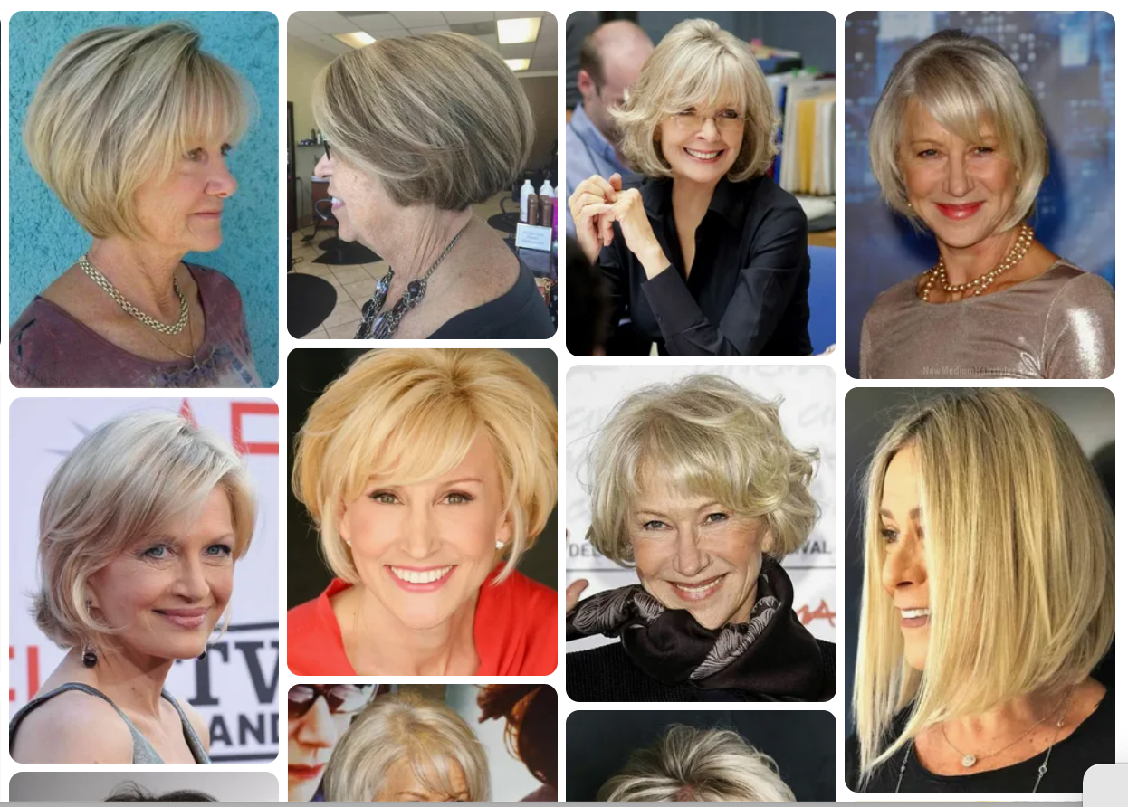 Bob Haircuts for Women Over 50