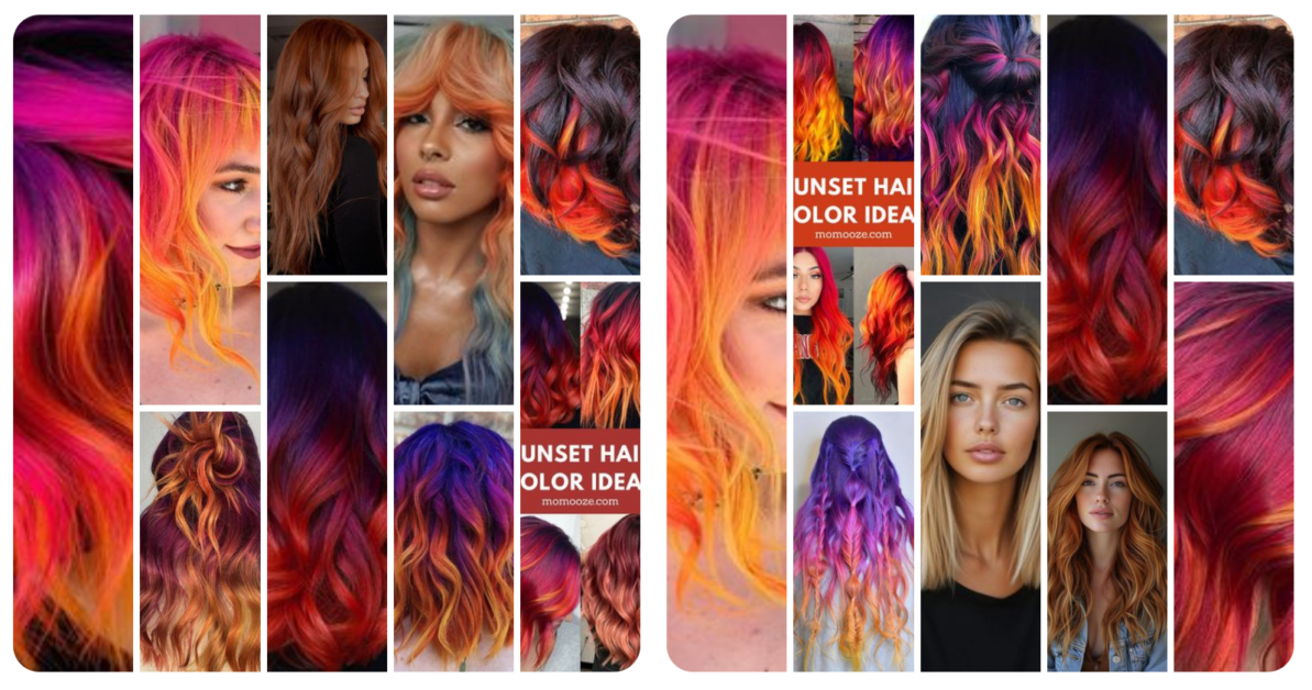 Sunset Hair Color Trends & Must-See Examples