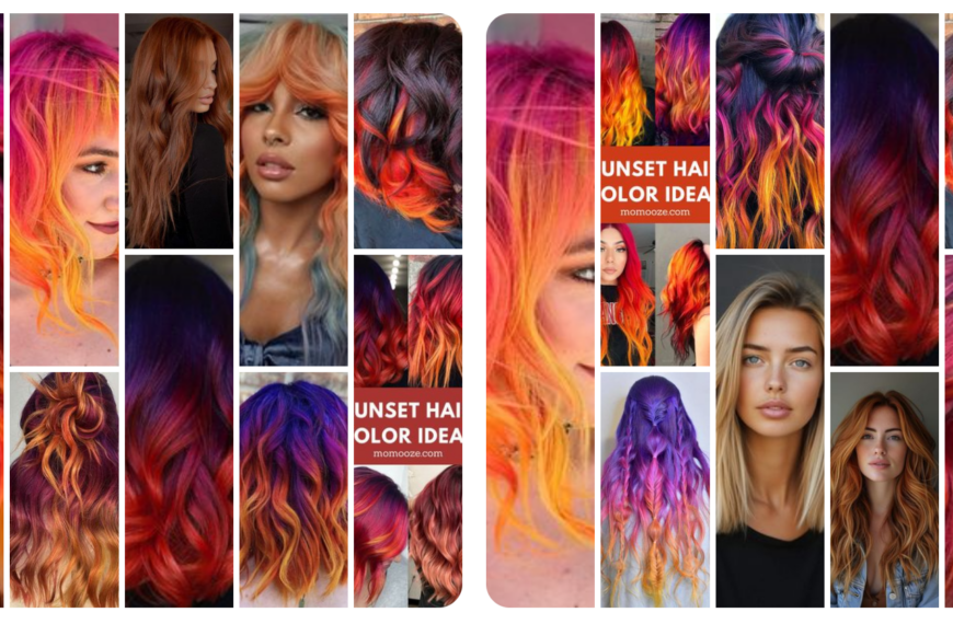 Sunset Hair Color Trends & Must-See Examples