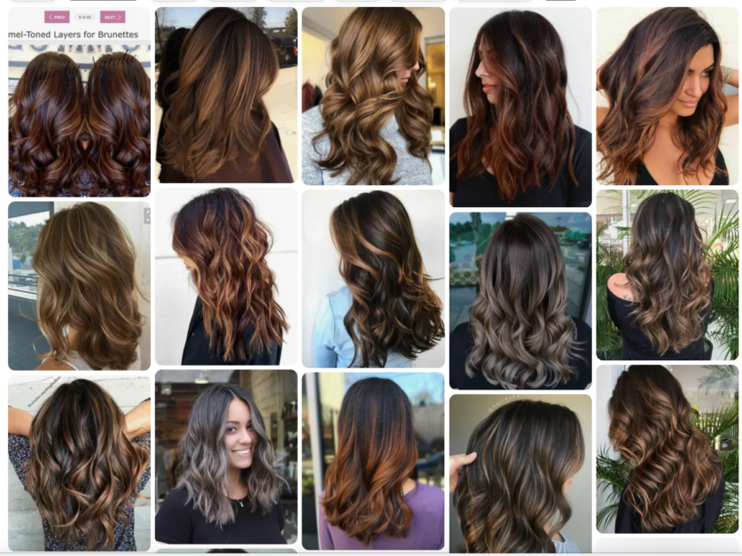 Brown Hair Color Transformations