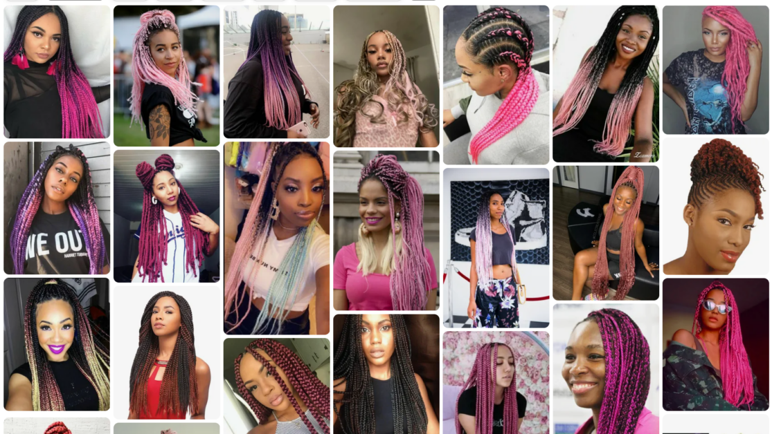Most popular trending Pink braid styles this year