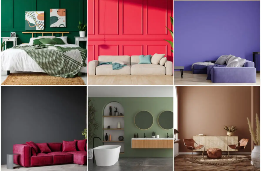 40 colors to paint and revive the walls of your house