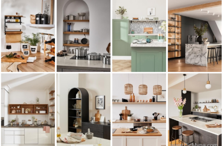 Cabinet-Free Kitchens: 8 Smart Design Solutions