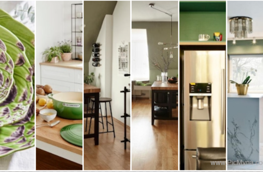A green kitchen: well-being and serenity