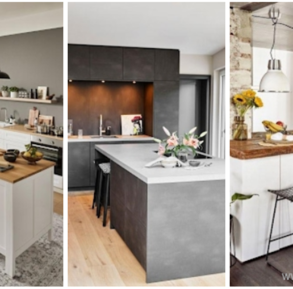 The 9 most beautiful ideas for a kitchen with island