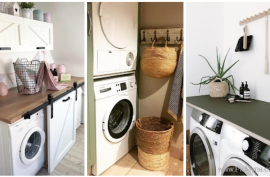 Creating a laundry room in the bathroom: rules and advice