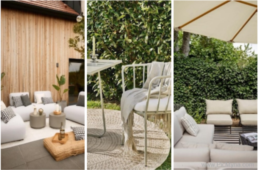 7 ideas for a modern garden: furnishings, decorations and lighting